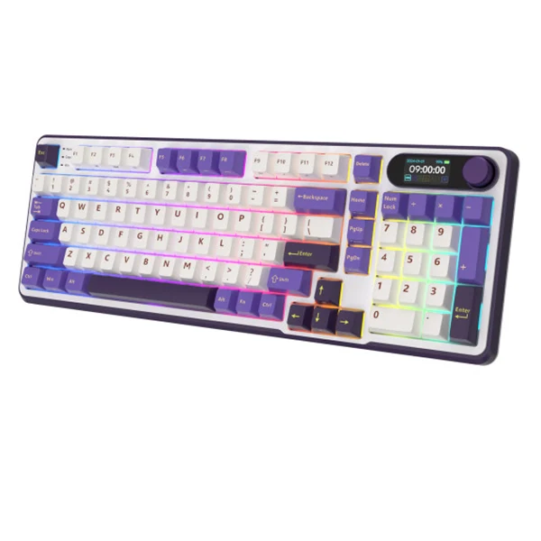 Royal Kludge RK-S98 Blackberry Mousse Beige Switch (US Qwerty)