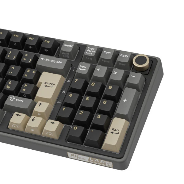 Royal Kludge RK R98Pro Phantom Beige Switch (FR Azerty)