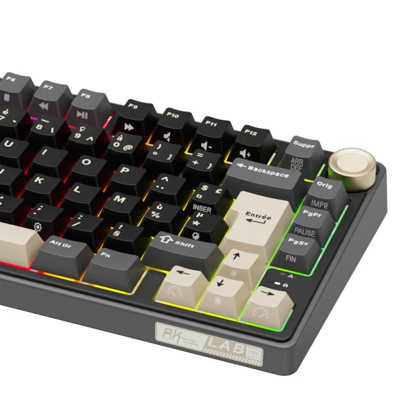 Royal Kludge R75 Phantom K Silver Switch (FR Azerty)