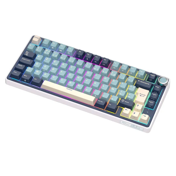 Royal Kludge R75 Forest Blue K Silver Switch (FR Azerty)