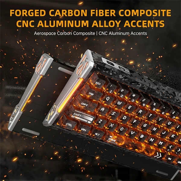 ATTACK SHARK R68 HE Rapid Trigger Keyboard Magnetic Switch (Ink Shade)