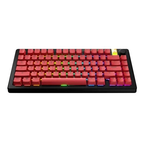 Set de Keycaps Glorious GPBT Basics - Revive Red (131 piezas)