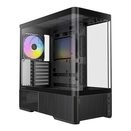 Case Antec C6 Curve ARGB Tempered Glass ATX Mid-Tower Computer Case Negro
