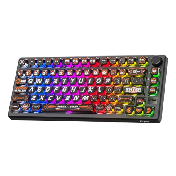 Royal Kludge RKM75 HE Hephaestus Mint Switch (UK Qwerty)