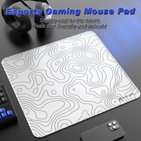 ATTACK SHARK CM02 Gaming Mouse Pad (White)