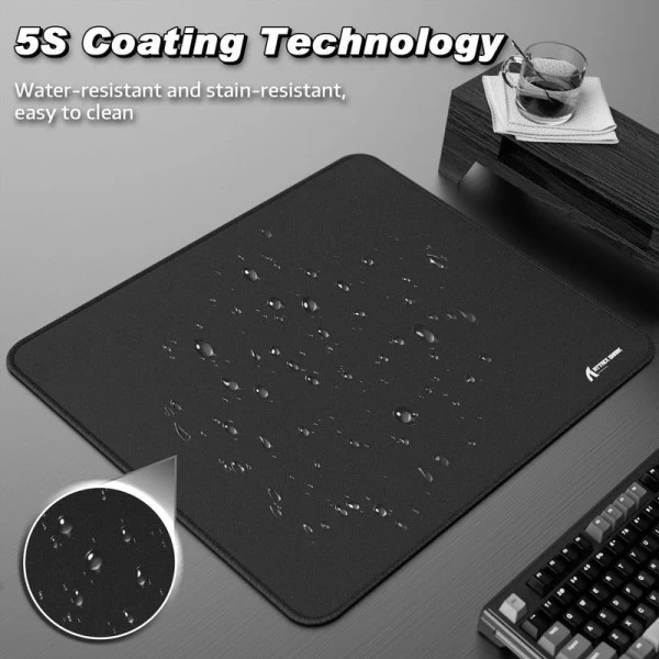 ATTACK SHARK CM02 Gaming Mouse Pad (Black)