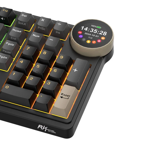 Royal Kludge RK N99 Phantom Violet Switch (US Qwerty)