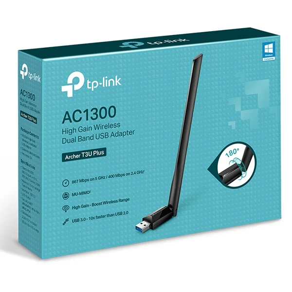 TP-LINK Adaptateur WiFi bi-bande AC1300 USB