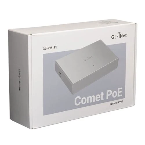 KVM Remoto PoE GL.iNet Comet PoE (GL-RM1PE) 32GB