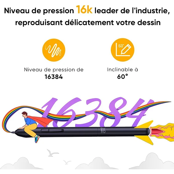 XP-PEN DECO 640 Noir