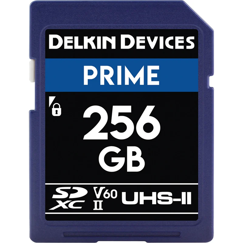 Tarjeta Delkin Devices 256GB PRIME UHS-II SDXC ()