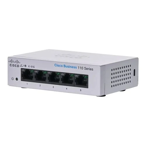 Switch Cisco Business CBS110 5 Puertos Gigabit