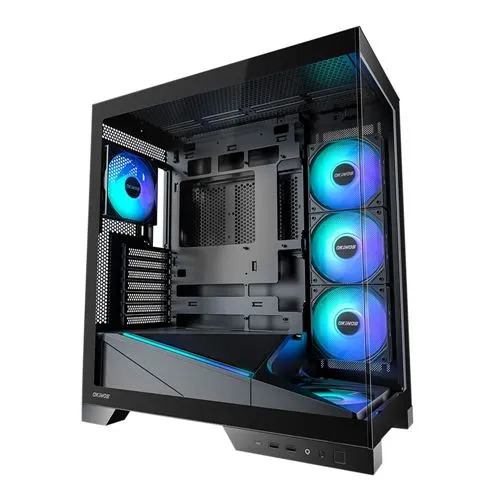 Case Okinos Aqua 9 Mid-Tower ATX Negro