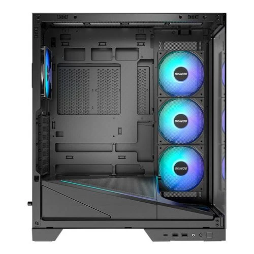 Case Okinos Aqua 9 Mid-Tower ATX Negro