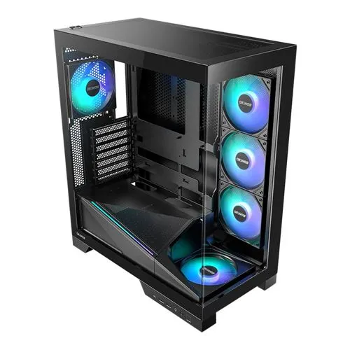 Case Okinos Aqua 9 Mid-Tower ATX Negro