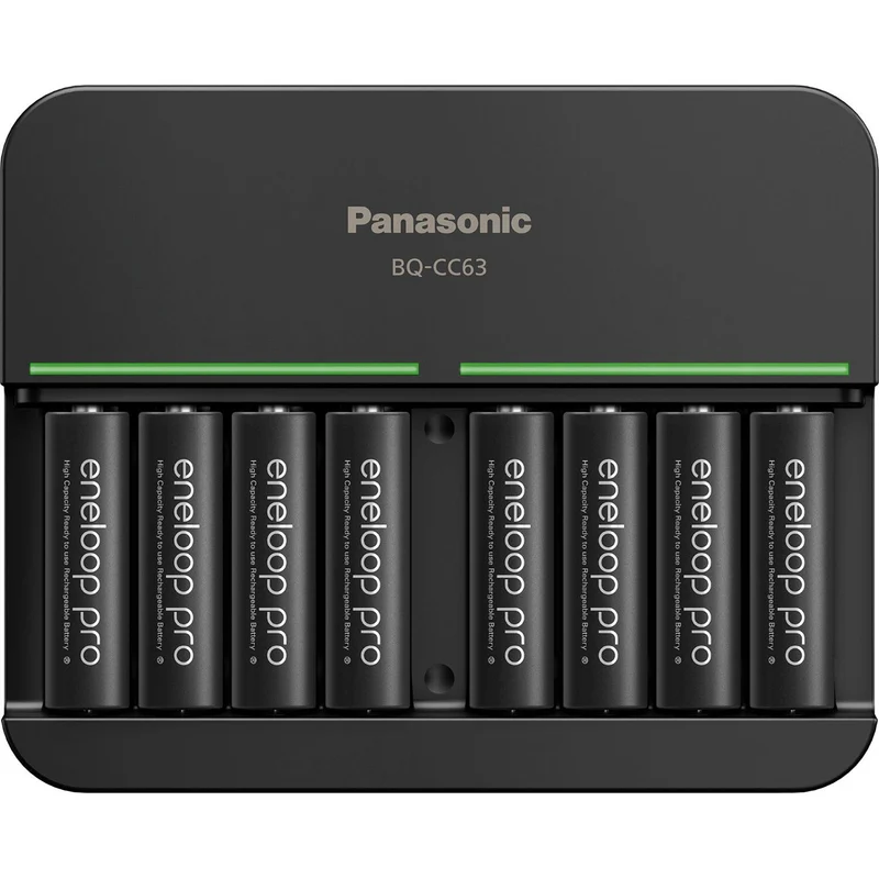Cargador Panasonic eneloop pro Rechargeable Ni-MH con (8 AA )
