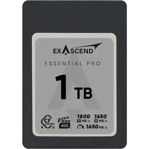 Tarjeta Exascend 1TB Essential Pro CFexpress 4.0 Type A