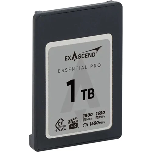 Tarjeta Exascend 1TB Essential Pro CFexpress 4.0 Type A