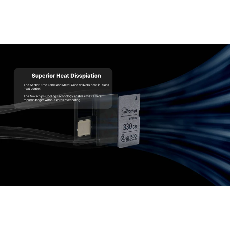 Tarjeta Novachips 330GB Extreme Series CFexpress 4.0 Type A