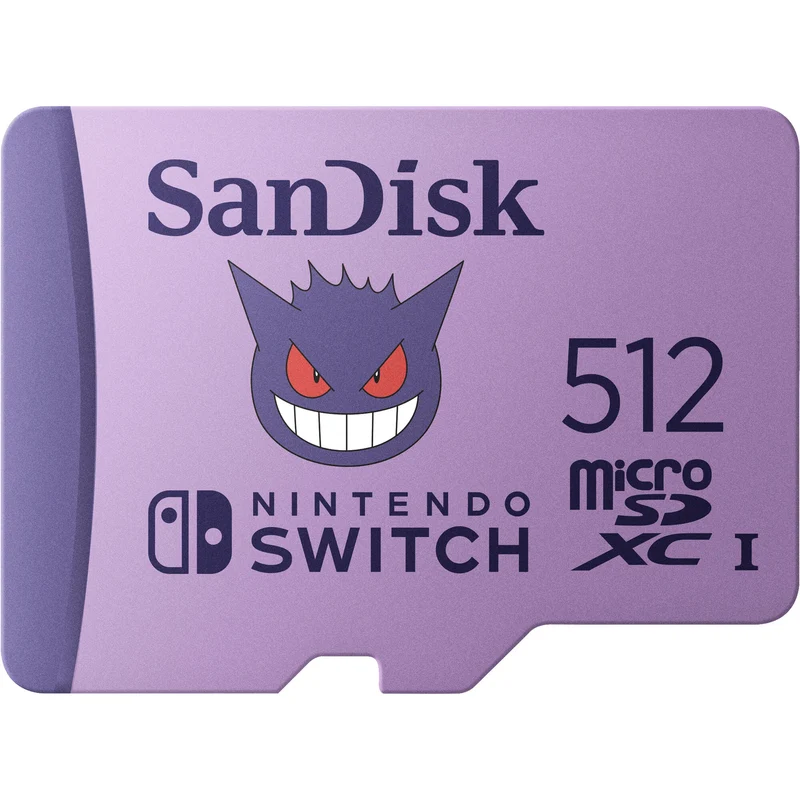 Tarjeta SanDisk 512GB Pokémon UHS-I microSDXC