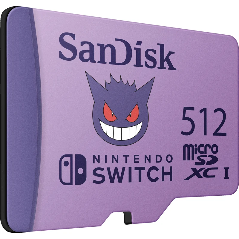 Tarjeta SanDisk 512GB Pokémon UHS-I microSDXC