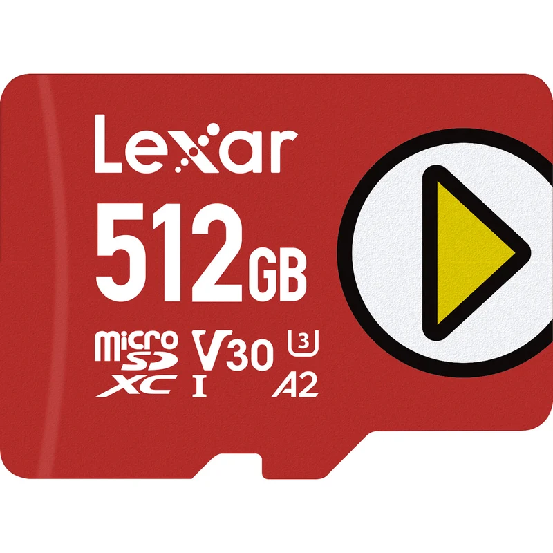 Tarjeta Lexar 512GB PLAY UHS-I microSDXC
