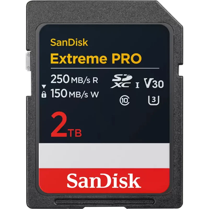 Tarjeta SanDisk 2TB Extreme PRO UHS-I SDXC