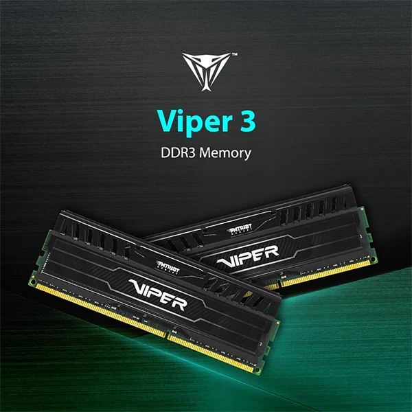 Patriot Viper 3 Black Mamba DDR3 1866Mhz 16GB (2x8Go) C10