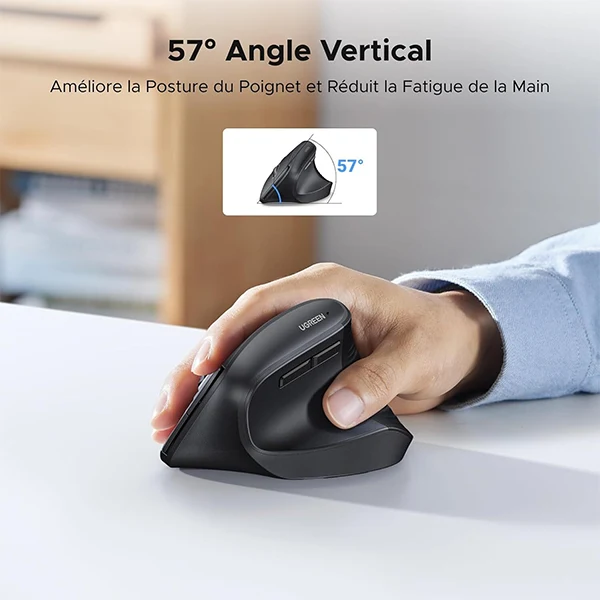 Ugreen Vertical Wireless M571 Noir (55916)