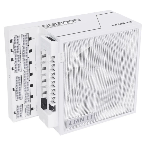Lian Li Edge 1200 80PLUS GOLD 1200W (White) - With Hub