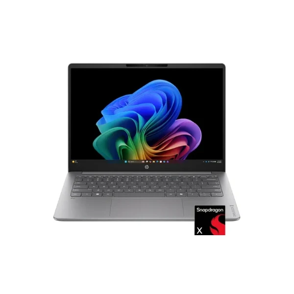 Laptop HP OmniBook 3 Copilot+ PC Snapdragon X X1-26-100 (2.97GHz) 16 GB RAM 256 GB SSD 14" Qualcomm Adreno Win 11 Home - Nouvelle Silver