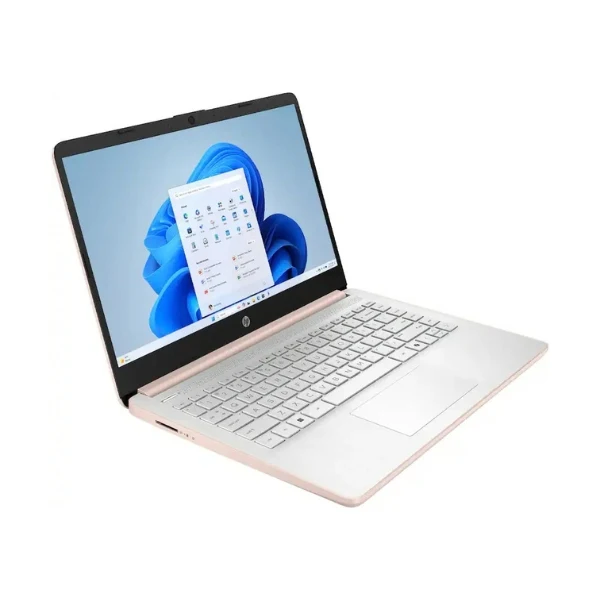 Laptop HP Intel N150 (3.6GHz) 4 GB RAM 128 GB UFS 14" Intel Graphics Win 11 Home - Pale Rose Gold