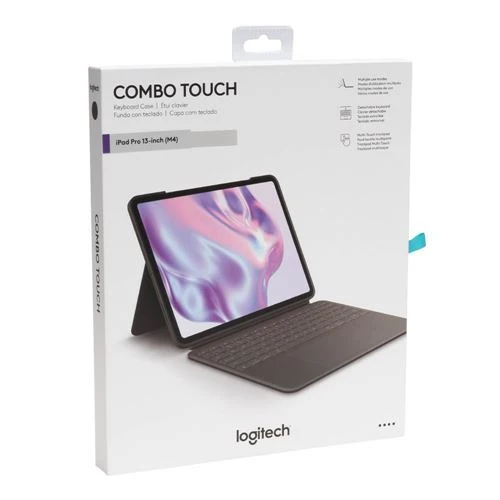 Funda con Teclado Logitech Combo Touch para iPad Pro 13'' (M4/M5) Negro