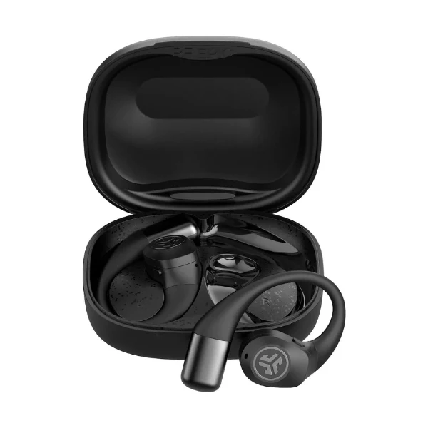 Audífonos JLab Epic Open Sport True Wireless Bluetooth Open-Ear con Conducción de Aire - Negro