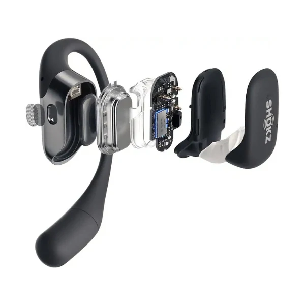 Audífonos Shokz OpenFit True Wireless Bluetooth Open-Ear IP54 - Negro
