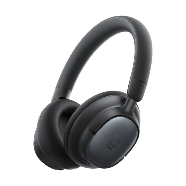 Audífonos Baseus Bowie MH1 Inalámbricos Bluetooth 6.0 con ANC -48 dB, LDAC Hi-Res y 80 Horas de Batería - Negro
