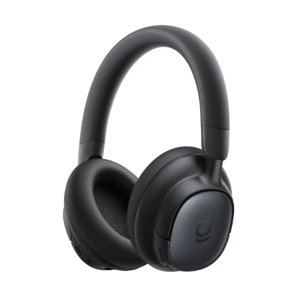 Audífonos Baseus Bowie MH1 Inalámbricos Bluetooth 6.0 con ANC -48 dB, LDAC Hi-Res y 80 Horas de Batería - Negro