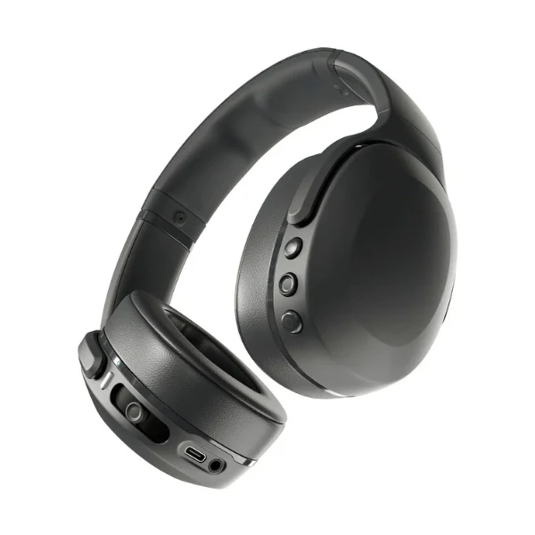 Audífonos Skullcandy Crusher Evo Inalámbricos Bluetooth con Bajos Sensoriales y 40 Horas de Batería - Negro Mate