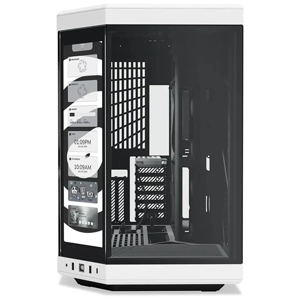 Hyte Y70 Touch Infinite Blanc/Noir 14.9"