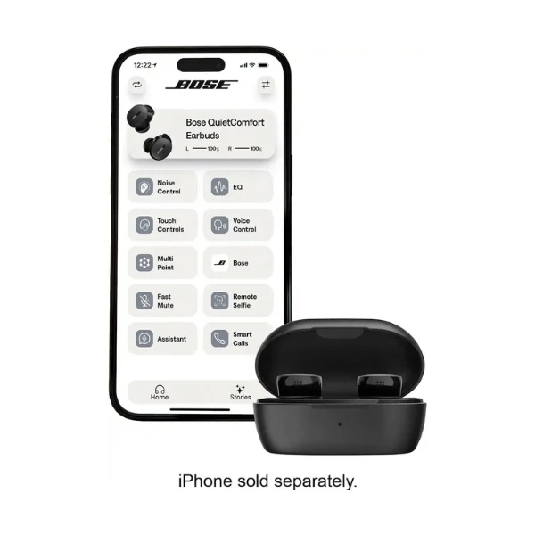 Audífonos Bose QuietComfort True Wireless Bluetooth con Cancelación de Ruido y Ajuste Personalizable - Negro