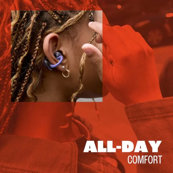 Audífonos JBL Soundgear Clips True Wireless Bluetooth Open-Ear IP54 con 32 Horas de Batería - Cobre