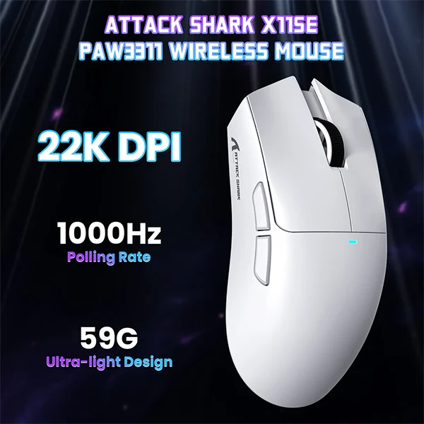 ATTACK SHARK X11 SE (White)