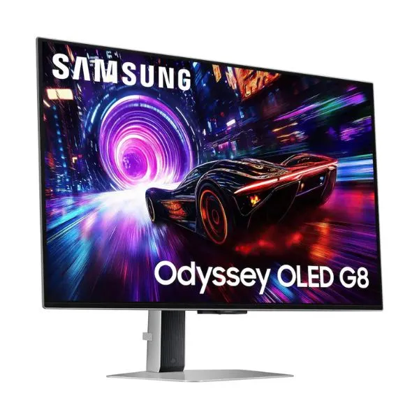 Monitor Samsung Odyssey OLED G8 G81SF LS32FG810SNXZA - 32" 4K UHD - (3840 x 2160) OLED - 240 Hz - Silver