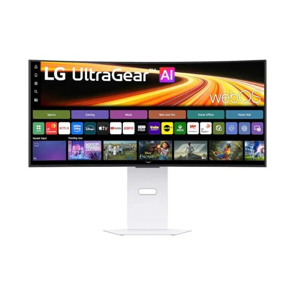 Monitor LG UltraGear 34GX90SB-W - 34" Curvo UWQHD - (3440 x 1440) OLED - 240 Hz - White