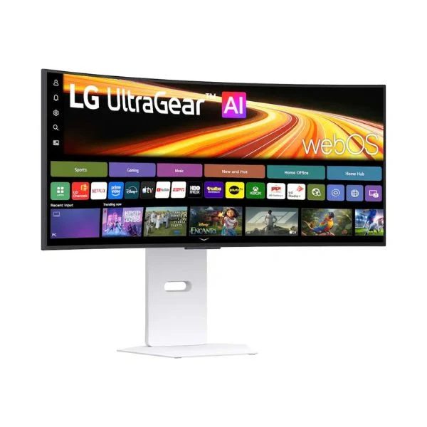 Monitor LG UltraGear 34GX90SB-W - 34" Curvo UWQHD - (3440 x 1440) OLED - 240 Hz - White