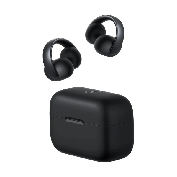 Audífonos Soundcore AeroClip True Wireless Bluetooth Open-Ear Clip-On IP55 - Negro