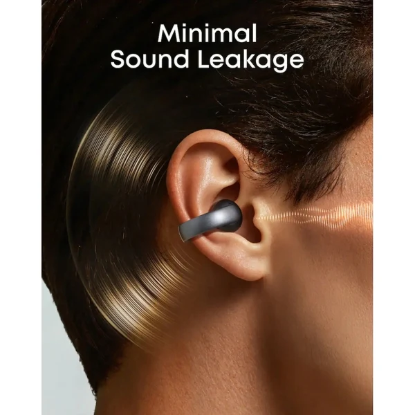 Audífonos Soundcore AeroClip True Wireless Bluetooth Open-Ear Clip-On IP55 - Negro