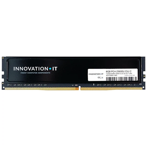 INNOVATION IT 8Go (1x8Go) DDR4 3200 MHz CL16 Avec Dissipateur