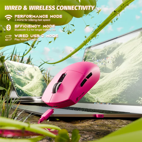 ATTACK SHARK G3 (Berry Red)