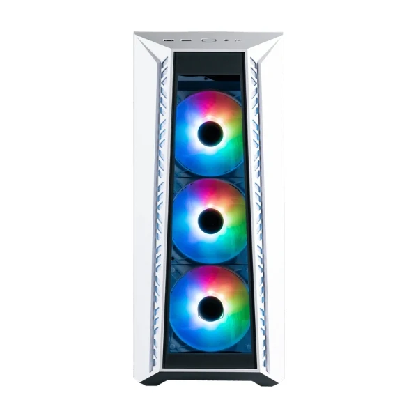 Case Cooler Master Gaming MasterBox 520 - Mid Tower - Vidrio Templado - ARGB - Blanco